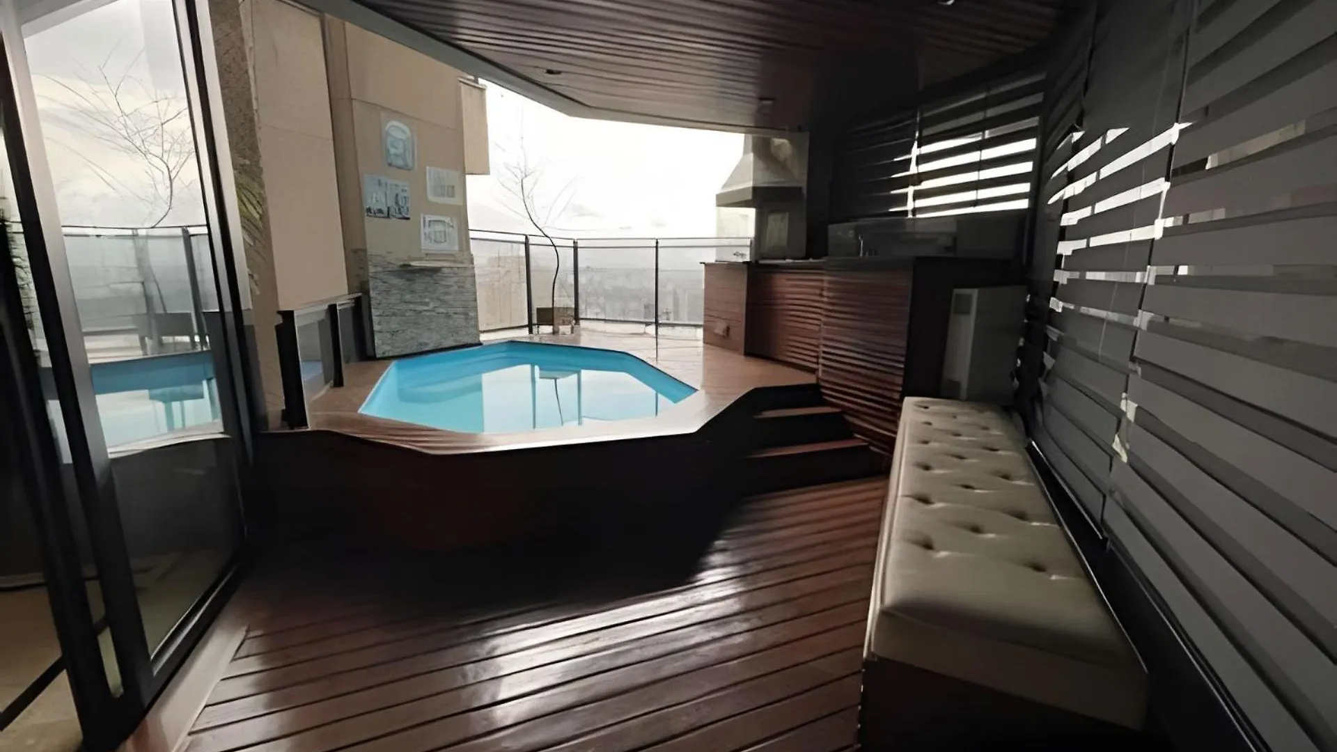 Estilo Morumbi Piscina São Paulo Apartman