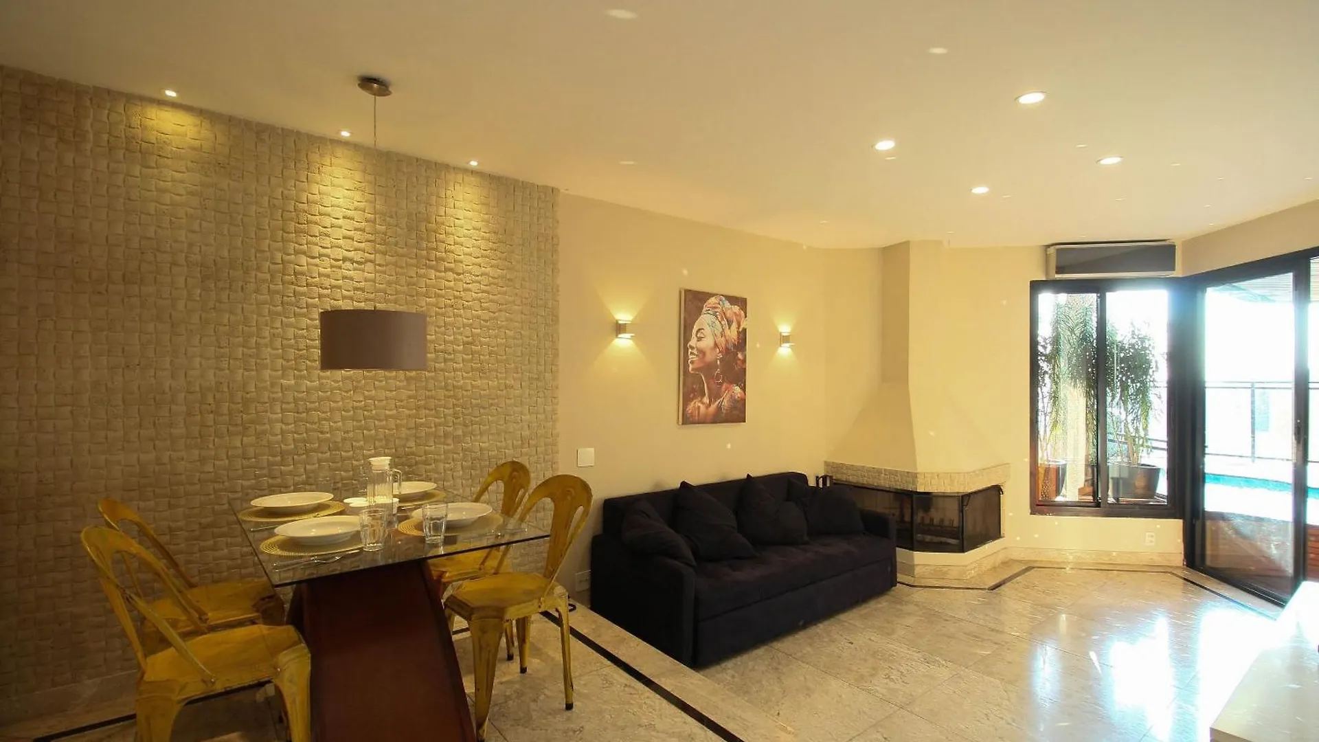 Estilo Morumbi Piscina São Paulo Apartman
